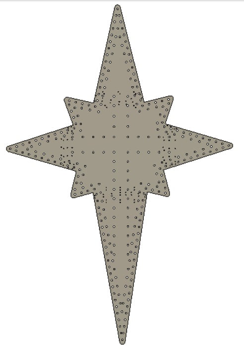 Bethlehem Star and cross - Mega! 92