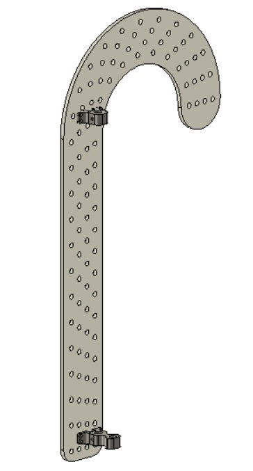 Easy Push Pixels, prepushed, Candy Cane - Practical Prop, 100 Pixels, 40