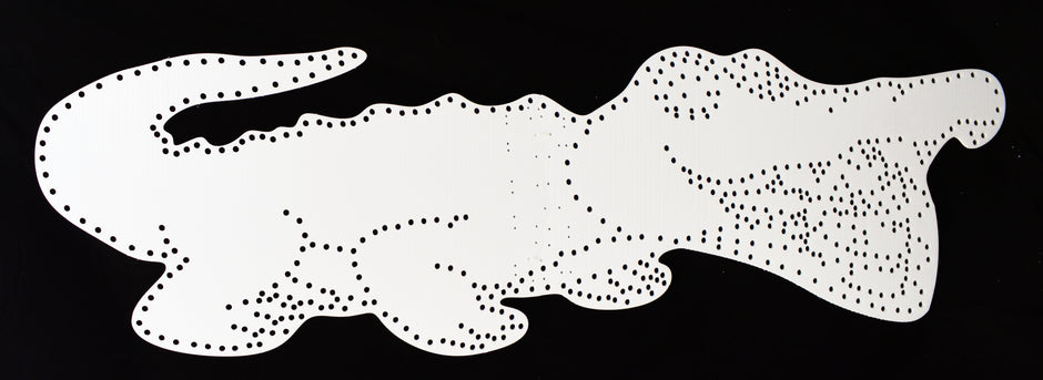 Gaston the Alligator - Singing - 6ft, 550 pixels