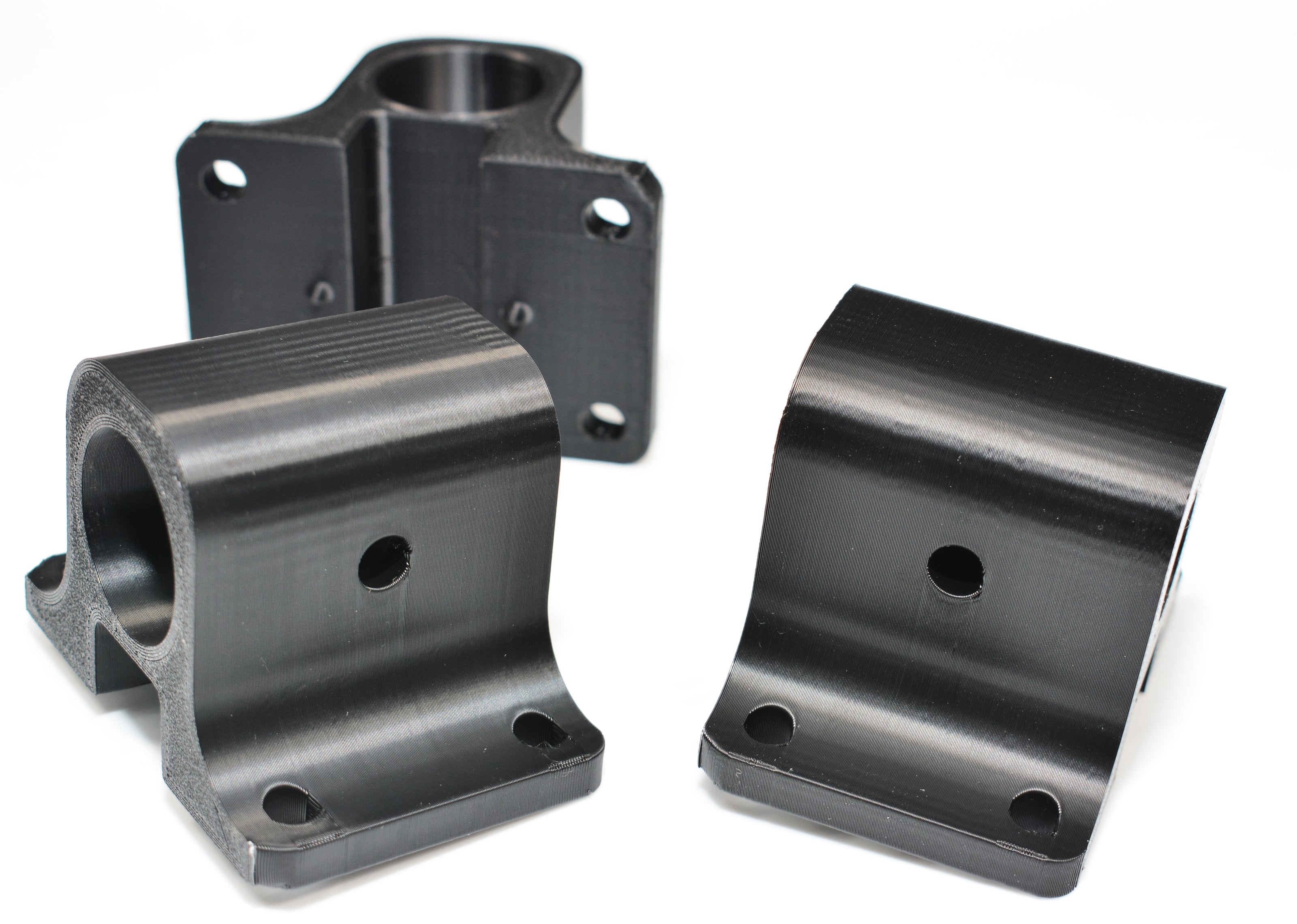 3D Printed Pipe to Coro support bracket, Universal