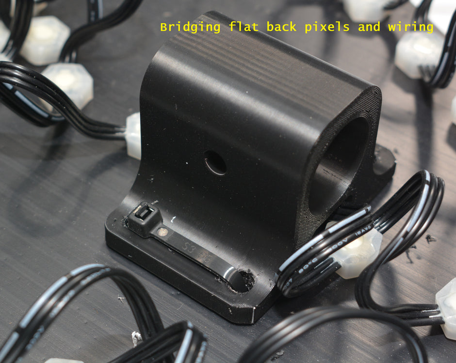 3D Printed Pipe to Coro support bracket, Universal