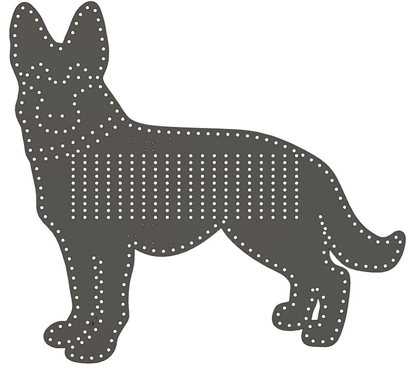 Twinkly German Shepherd; K9 or Matrix - 42