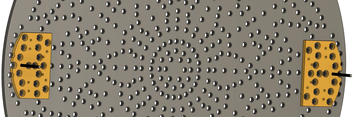 3D printed Mandala Flake 36