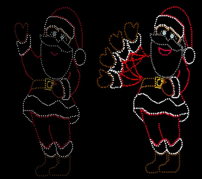 Santa standing - 6.5' tall