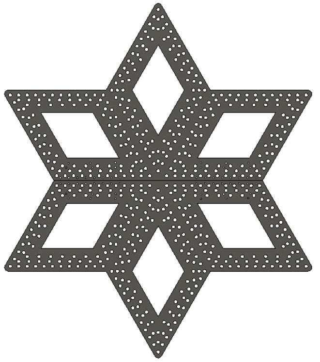 Twinkly - Snowflake Diamonds, 48