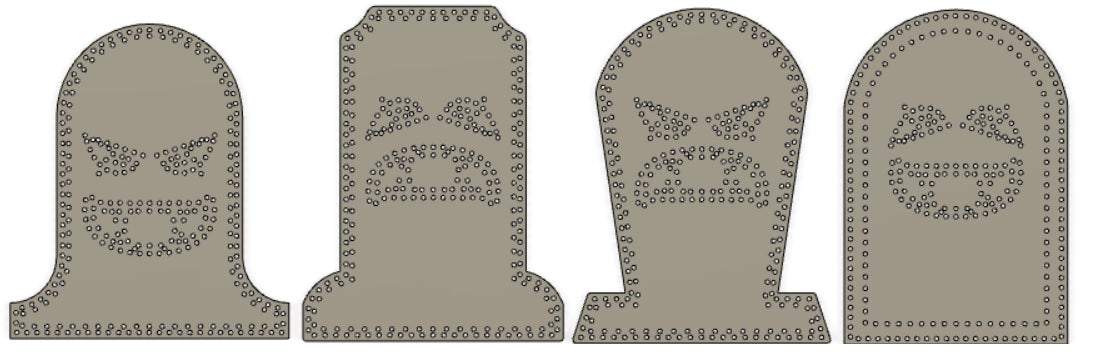 Easy Push Pixels, prepushed, Singing Tombstone - 36