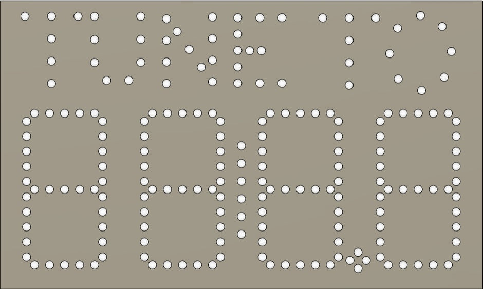 Easy Push Pixels, prepushed, Tune To Clock!