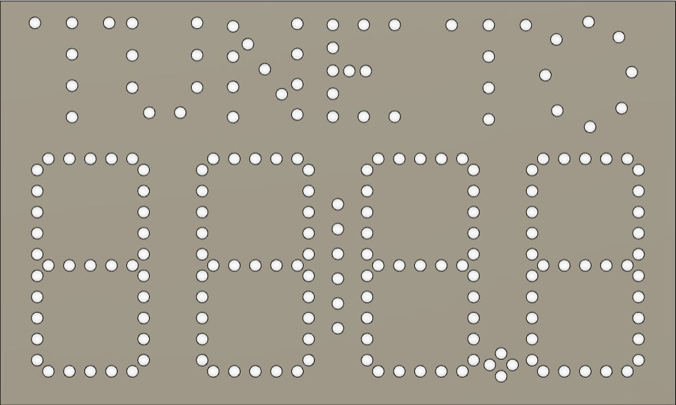 Easy Push Pixels, prepushed, Tune To Clock!