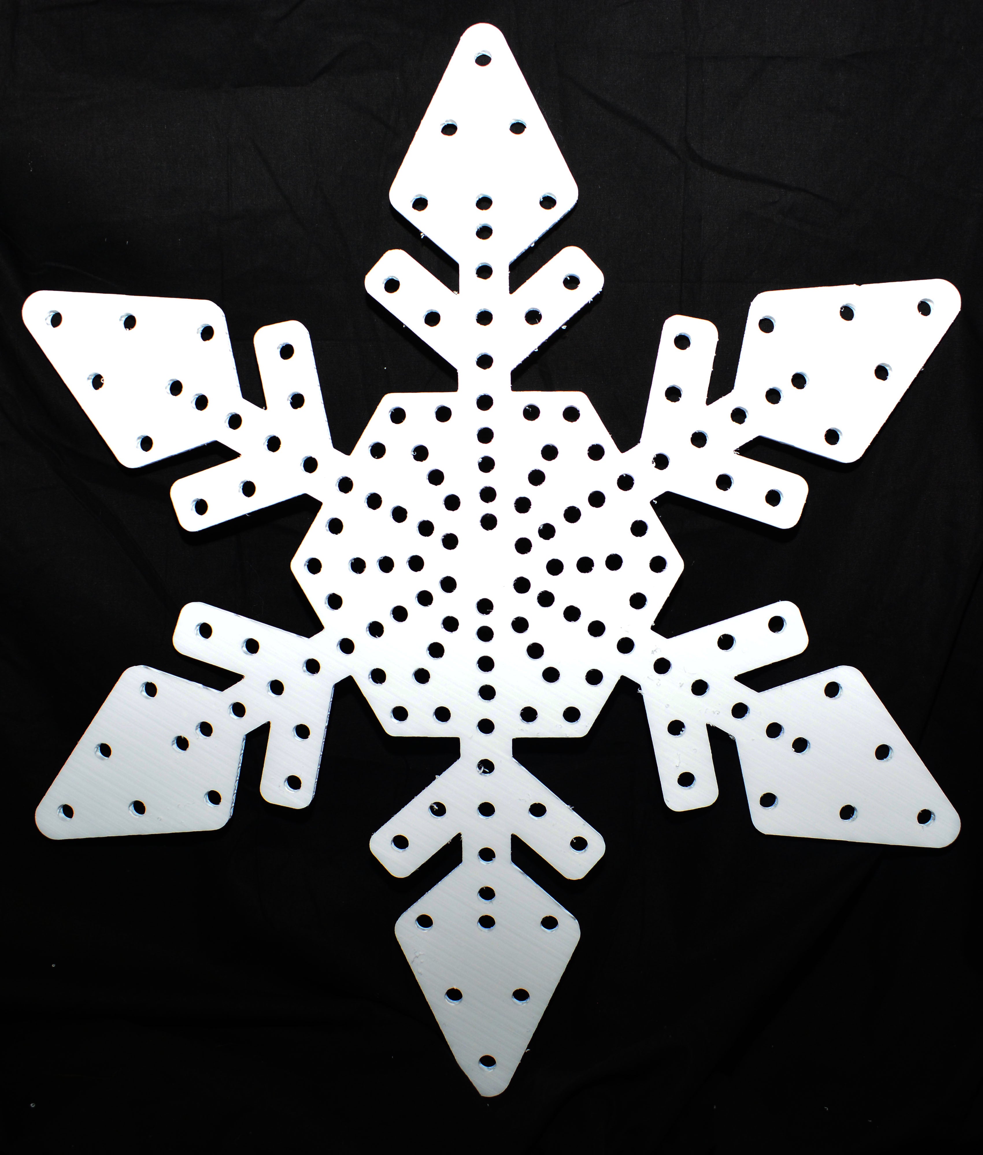Freestanding Snowflake Template  Digital Template – Event Answer