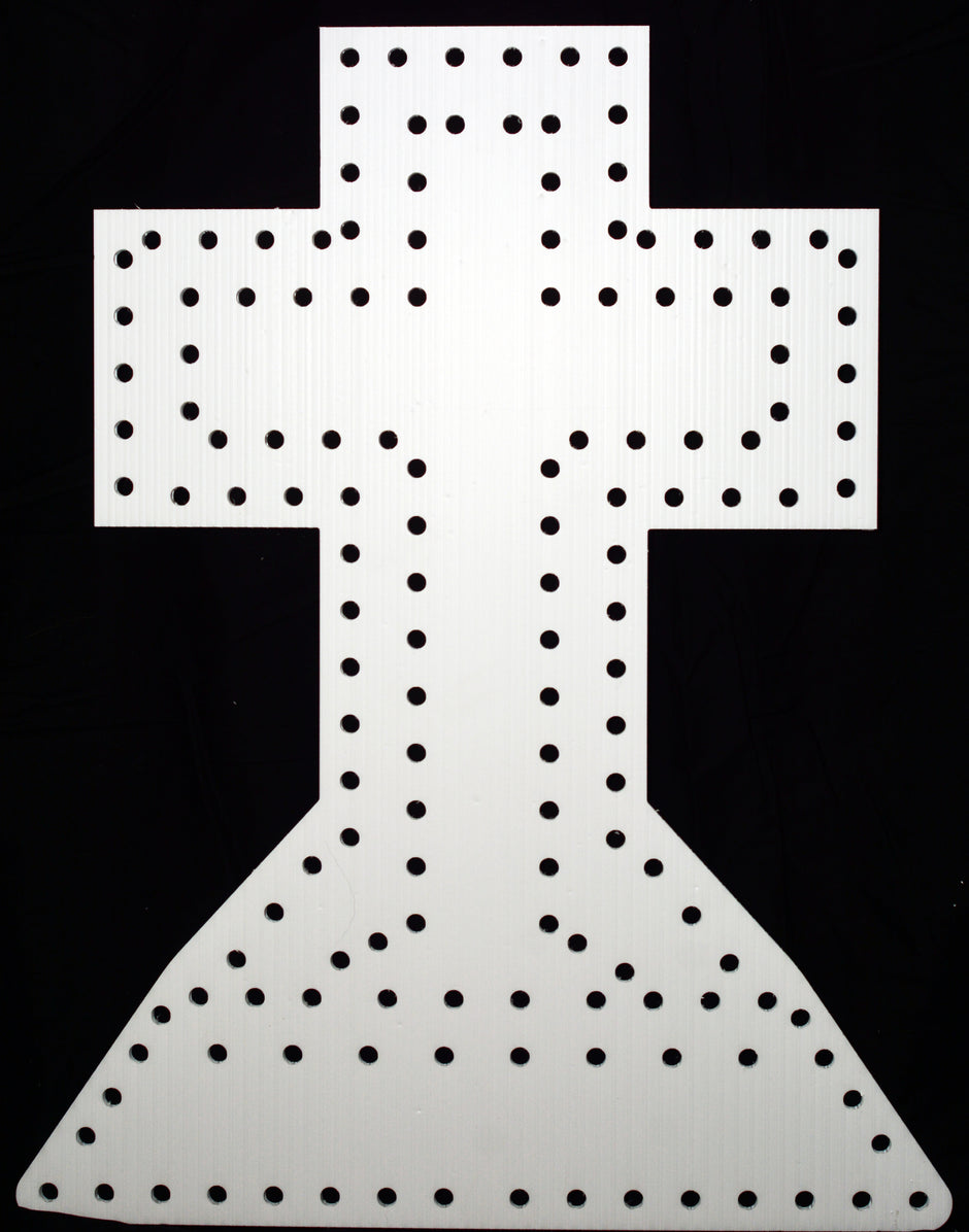 Tombstone with cross, 2 variations, 150 and 300 pixels