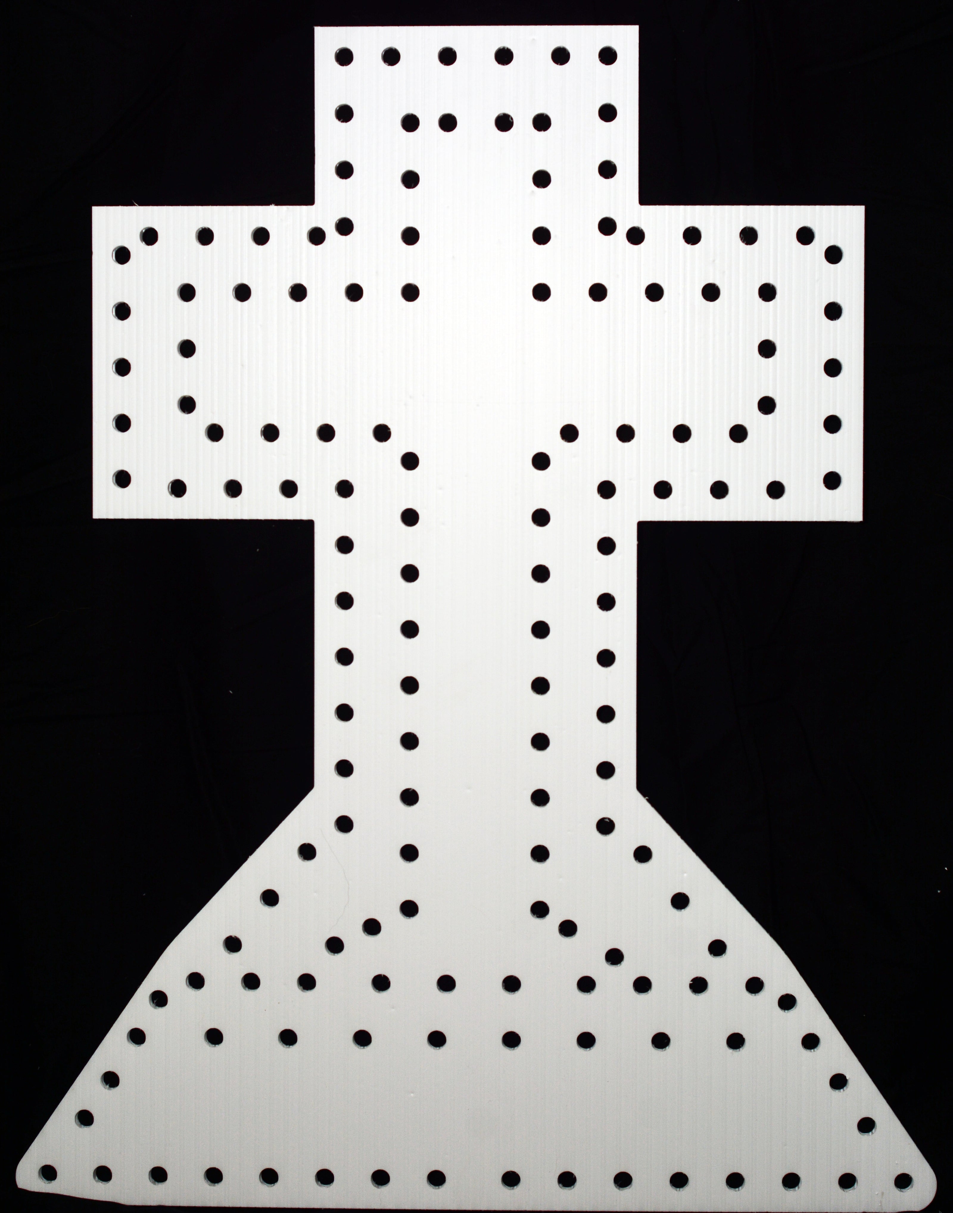 Tombstone with cross, 2 variations, 150 and 300 pixels
