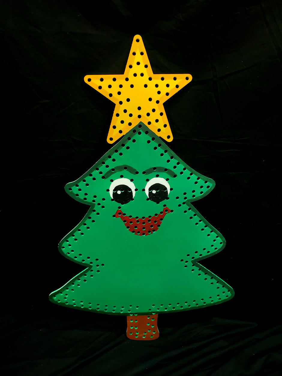 Easy Push Pixels, prepushed, Christmas Tree - Singing! 300, 43"