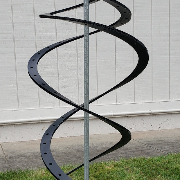Charlees Small Double Helix (Spiral Tree) - 2 sided, 2.25 spirals, 35-45" tall 100 pixels