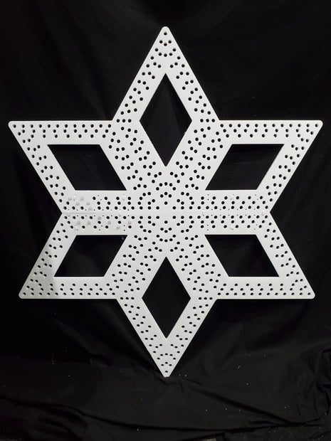 Snowflake Diamonds, 22x20" 150 pixels