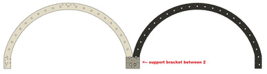 Arches - small, ~3.5ft wide, 25 pixels / 50 pair