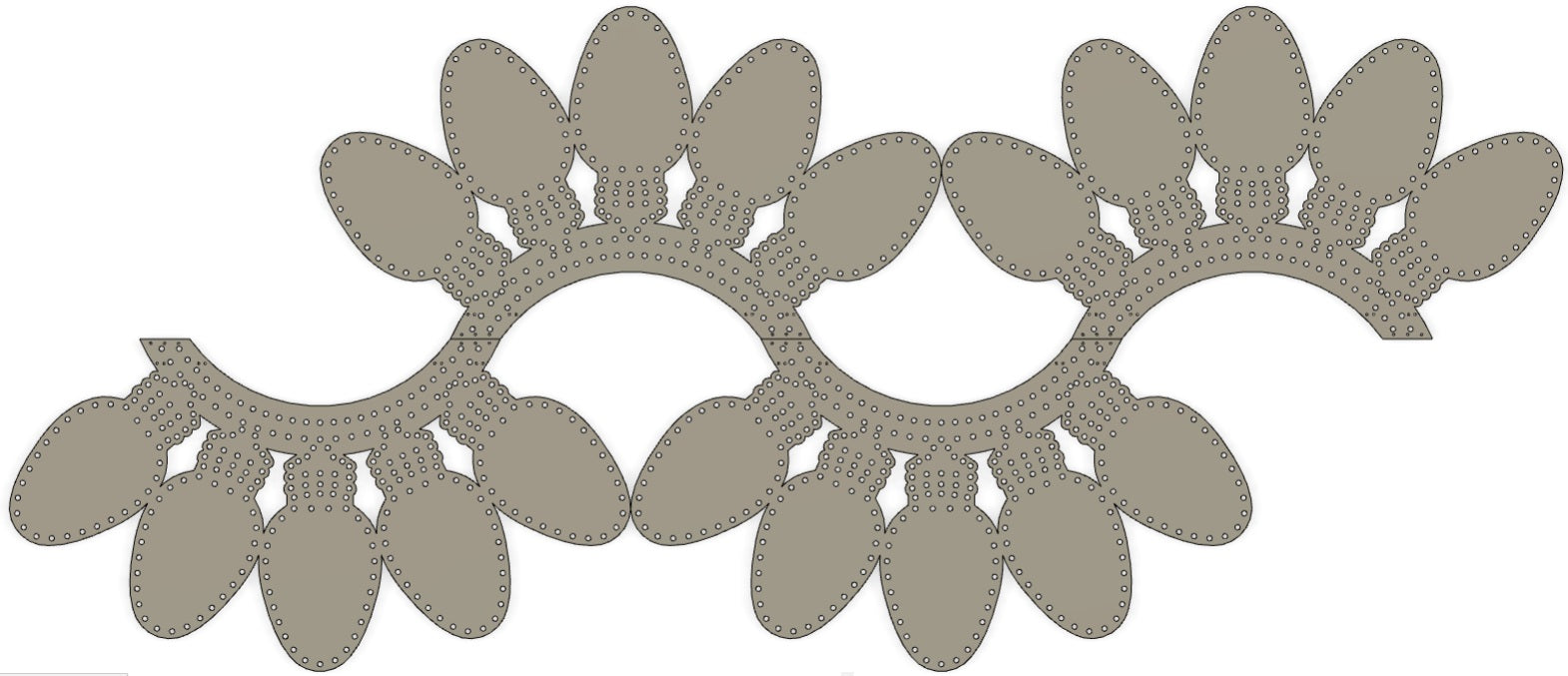 Twinkly - C9 Bulb/RBL Arch, 300 lights, 30x60