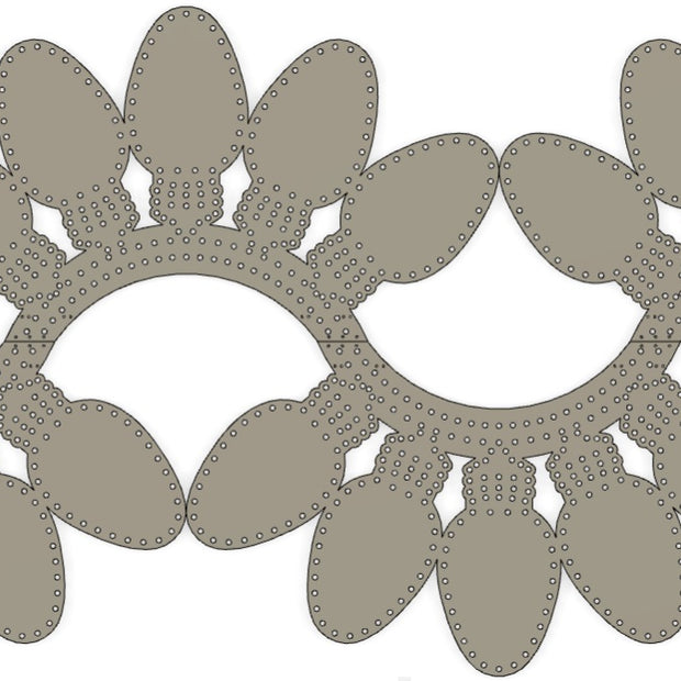 Twinkly - C9 Bulb/RBL Arch, 300 lights, 30x60", V1 and V2 Multiple Cuts