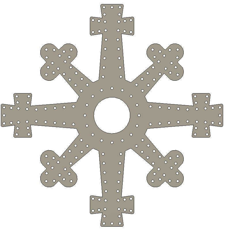 FrankenFlake / CrossFlake (208 and 200 pixel version) - 40"