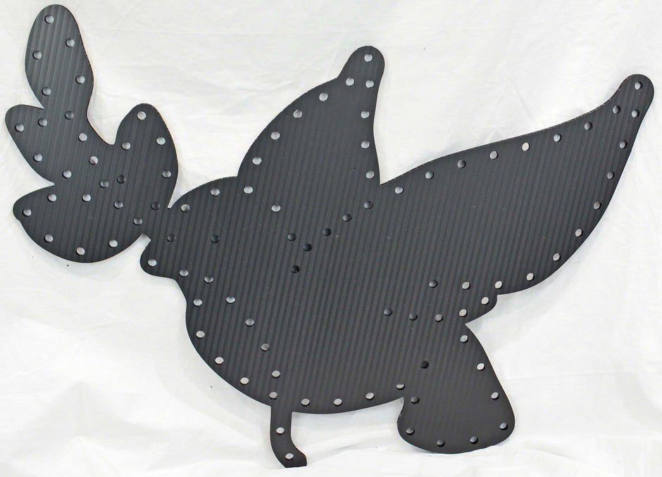 Easy Push Pixels, prepushed, Dove carrying Holly Sprig! 100 pixels
