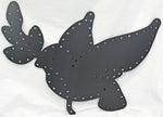 Easy Push Pixels, prepushed, Dove carrying Holly Sprig! 100 pixels