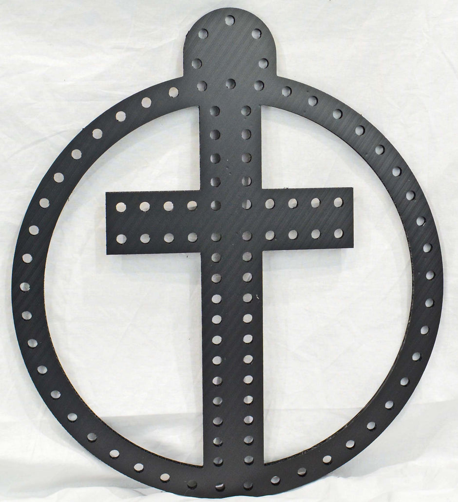 Ornament - with cross! 100 pixels