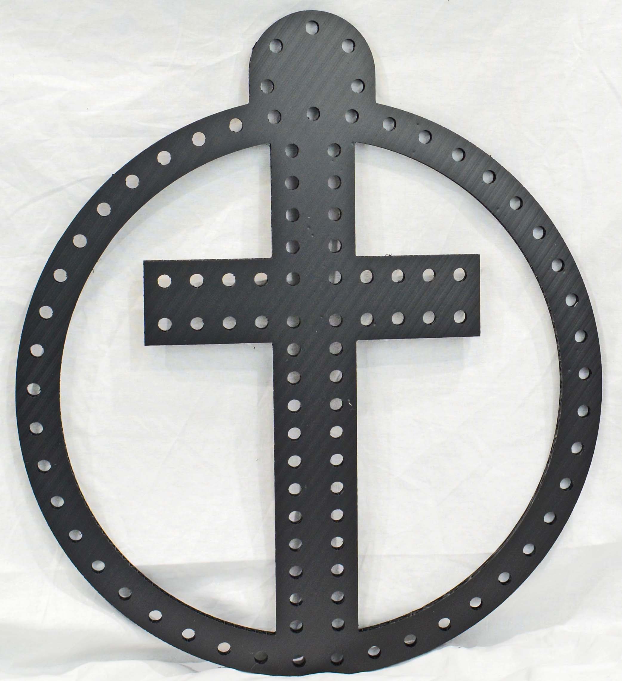 Ornament - with cross! 100 pixels