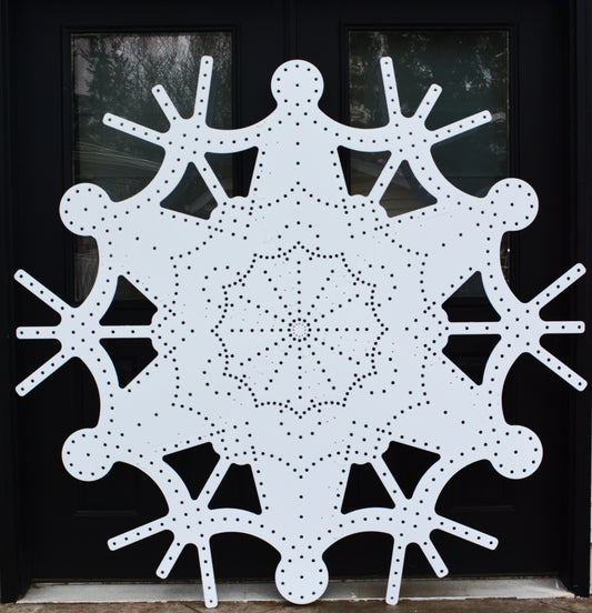 SnoWeb - Extra Large Snowflake / Spider Web combo - 6ft, 750 pixels