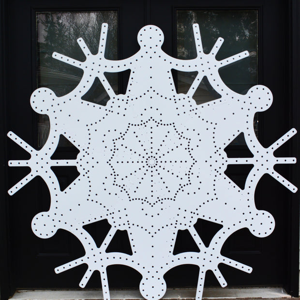 SnoWeb - Extra Large Snowflake / Spider Web combo - 6ft, 750 pixels
