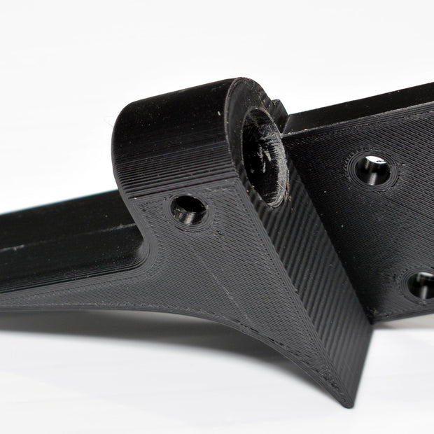 3D printed Anti-spin pipe ground stake