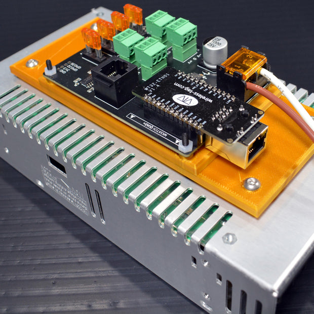 3D printed Wasatch 4 Port controller to PSU Mount system