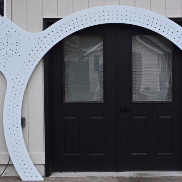 Ornament Archway with snowflake - 7.5ft tall