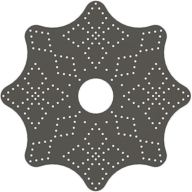 Diamond Wreath / Gear - 300 pixels, 31"