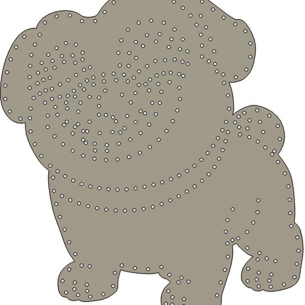 Singing Doggy Friend - 46x42, 350 pixels