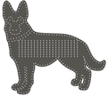 Twinkly German Shepherd; K9 or Matrix - 42