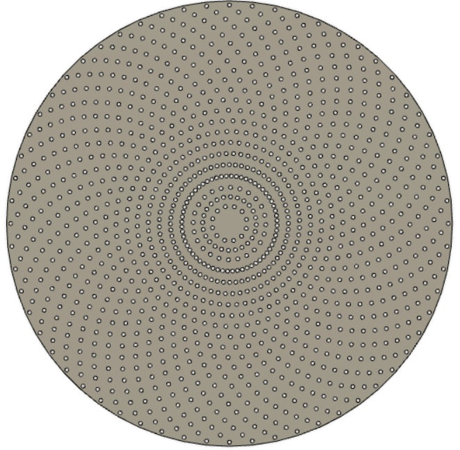 Static Lights - Peppermint Spinner
