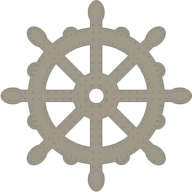 Ship Wheel (Helm) - ~4ft, 400 pixels