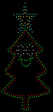 Easy Push Pixels, prepushed, Christmas Tree - Singing! 300, 43