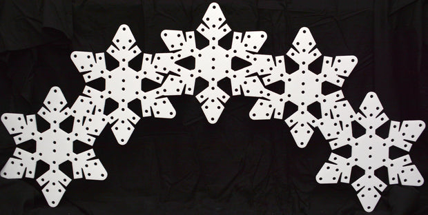 Snowflake Arch, 250-300 pixels, 30x60", V1 and V2 Multiple Cuts Only