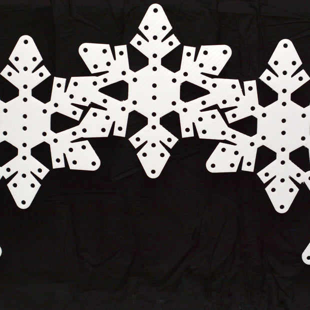 Snowflake Arch, 250-300 pixels, 30x60", V1 and V2 Multiple Cuts Only
