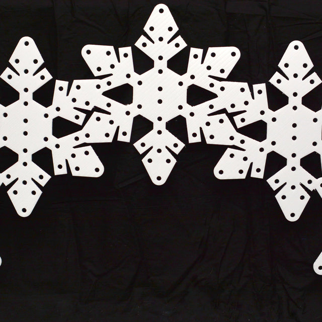 Snowflake Arch, 250-300 pixels, 30x60", V1 and V2 Multiple Cuts Only
