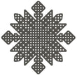 Twinkly Snowflake - Quilted - HD, 23