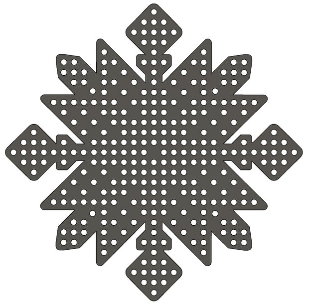 Twinkly Snowflake - Quilted - HD, 23", 300 Twinkly Lights