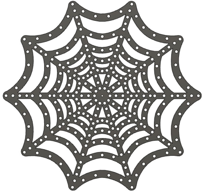 Easy Push Pixels, prepushed, Spider Web - 30