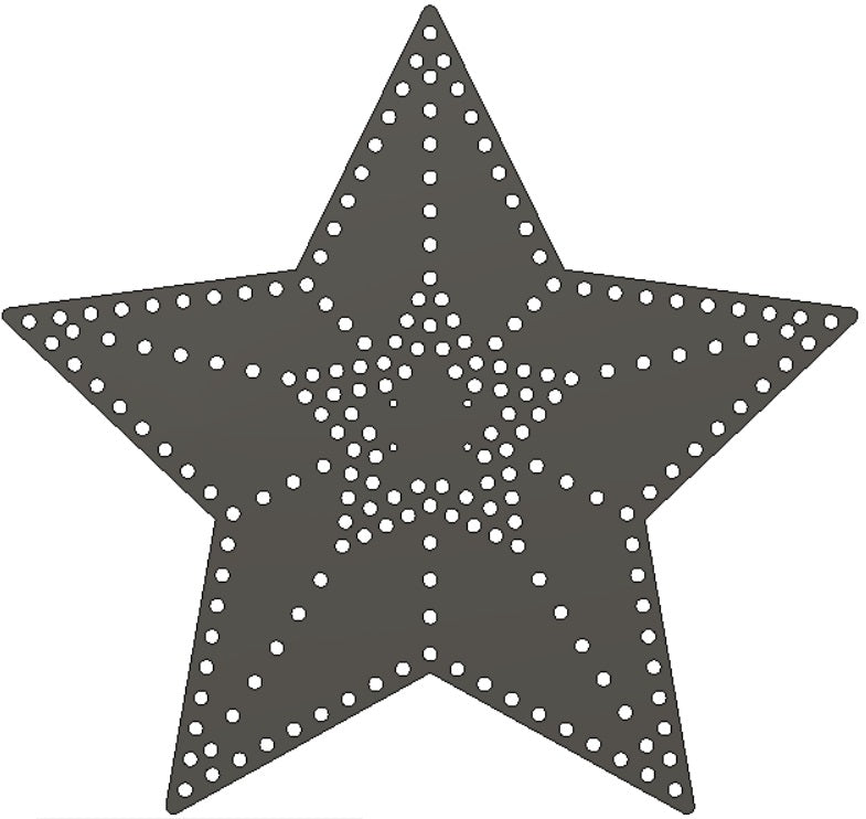 Star 3D, 24" or 34", 200 pixels