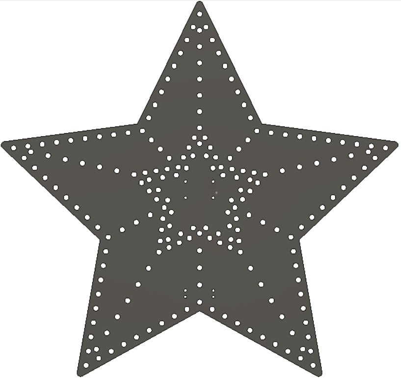 Star 3D, 24" or 30", 200 pixels