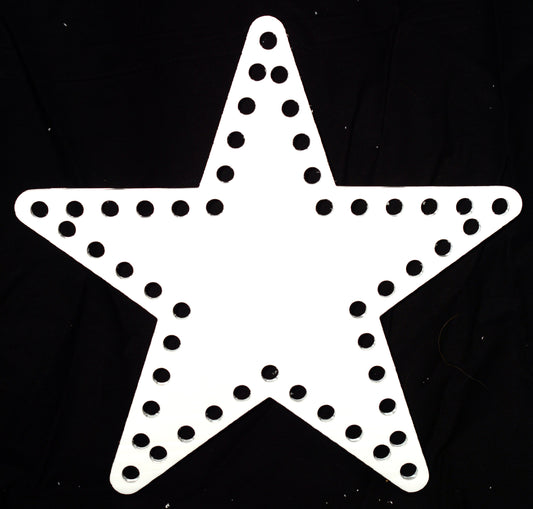 SMALL HOLE Mini Star, 12", 50 pixels, single or double layer