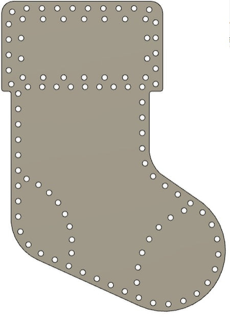 Stocking - Small - 100 Pixels, 24"