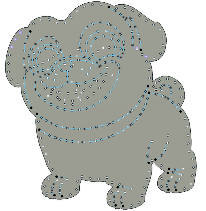 Singing Doggy Friend - 46x42, 350 pixels