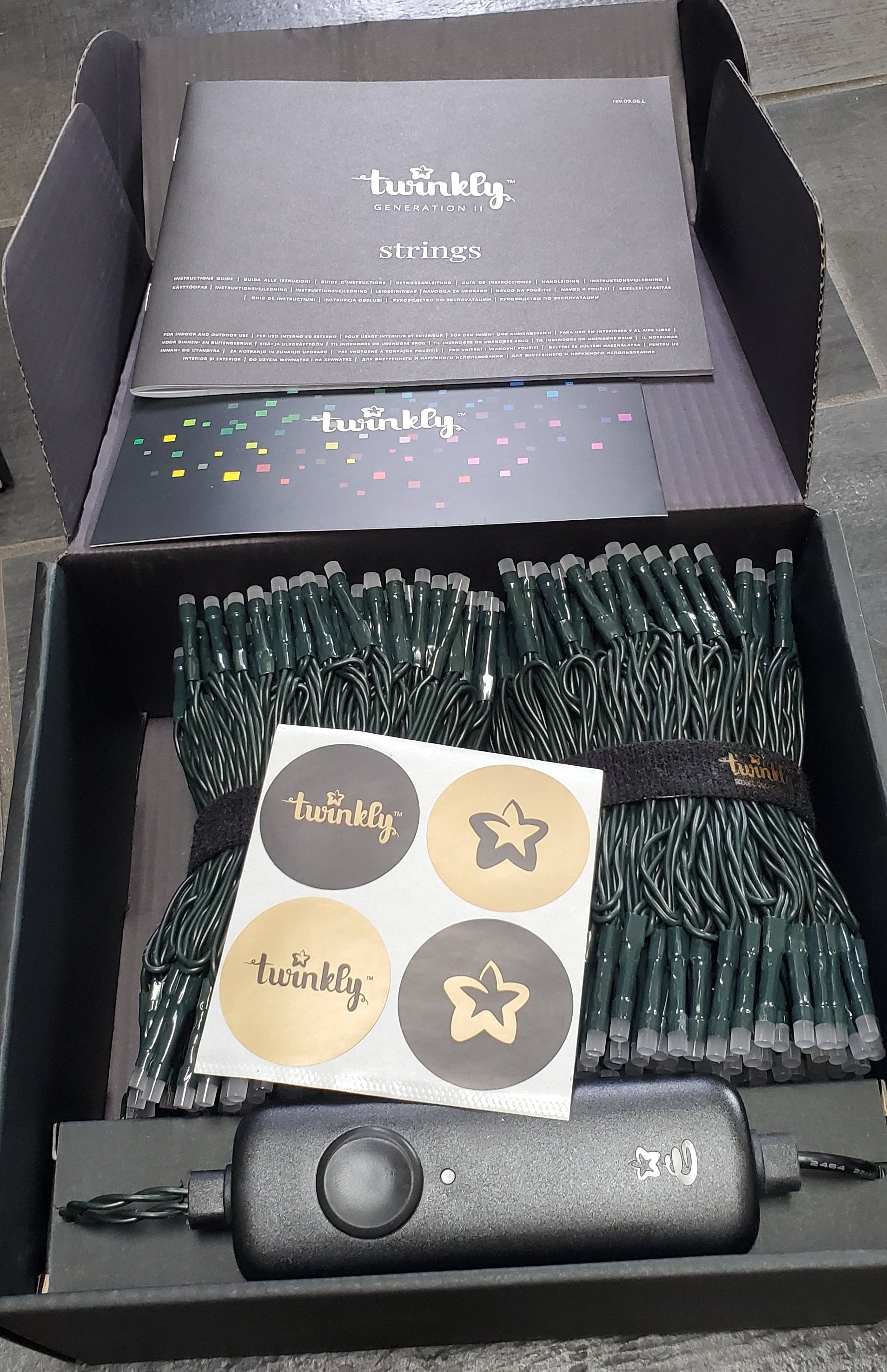 Twinkly RGB 600 - String Light kit, Generation II