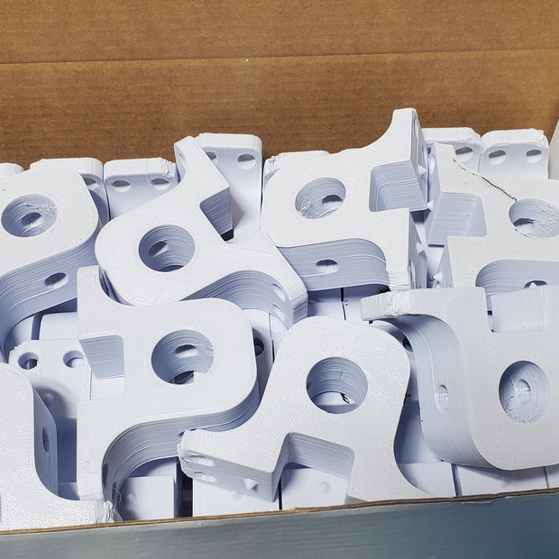 3D Printed - 32 pack misprint 1/2" EMT mini support brackets